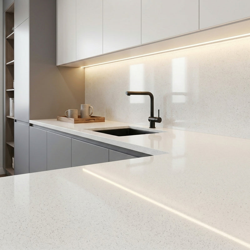 Starlight White — Fine Grain Quartz