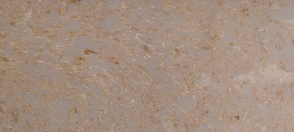Sahara Gold backlit marble quartz slab in beige, Marmo Finish