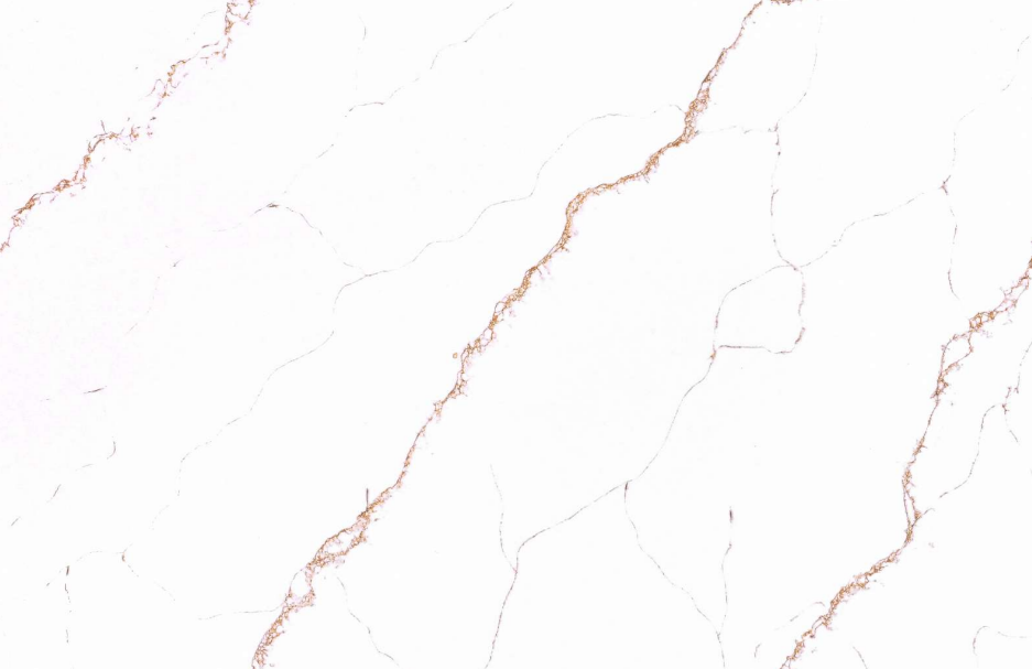 Rosso Arabesque statement marble quartz detail, Marmo Finish