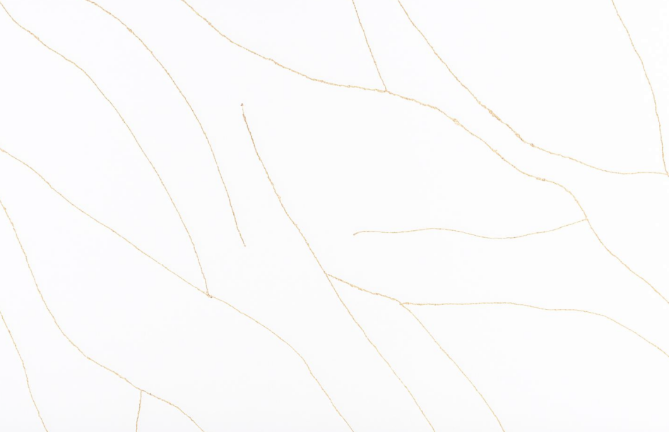 Aurelia Gold calacatta quartz detail, Marmo Finish