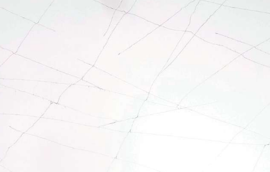Frost Lattice statement marble quartz detail, Marmo Finish